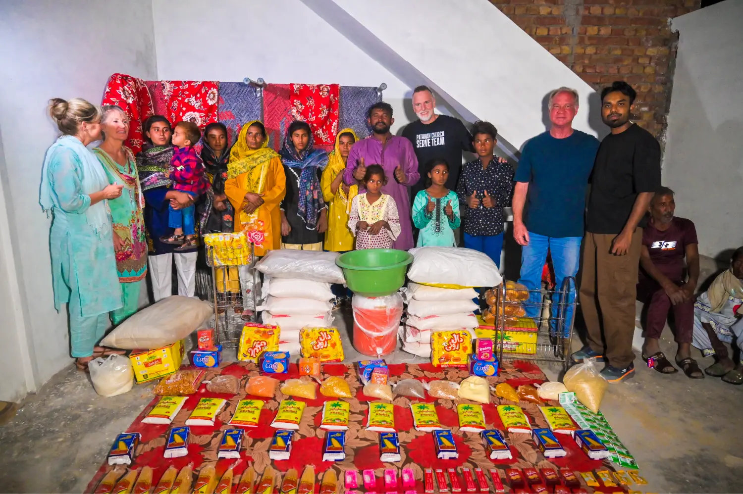 One year of provisions provided after rescue