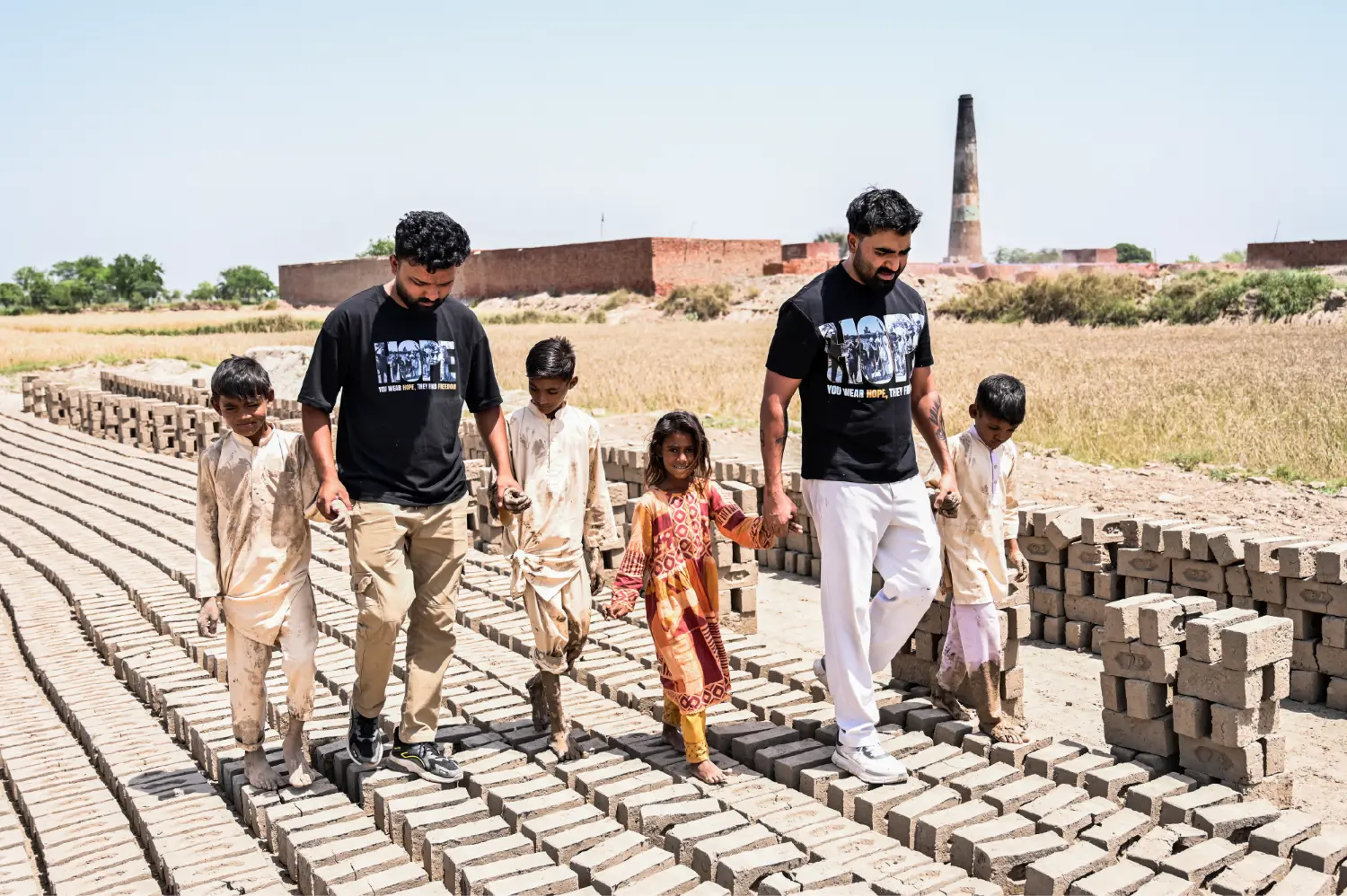 Pastor Bobby and team rescuing children