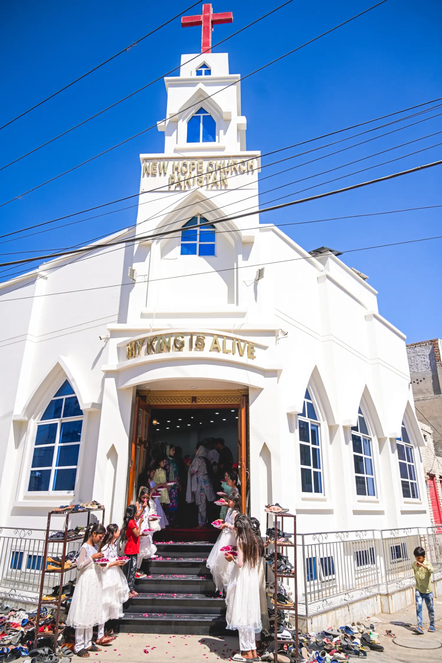 New Hope Church building exterior — Faisalabad, Pakistan