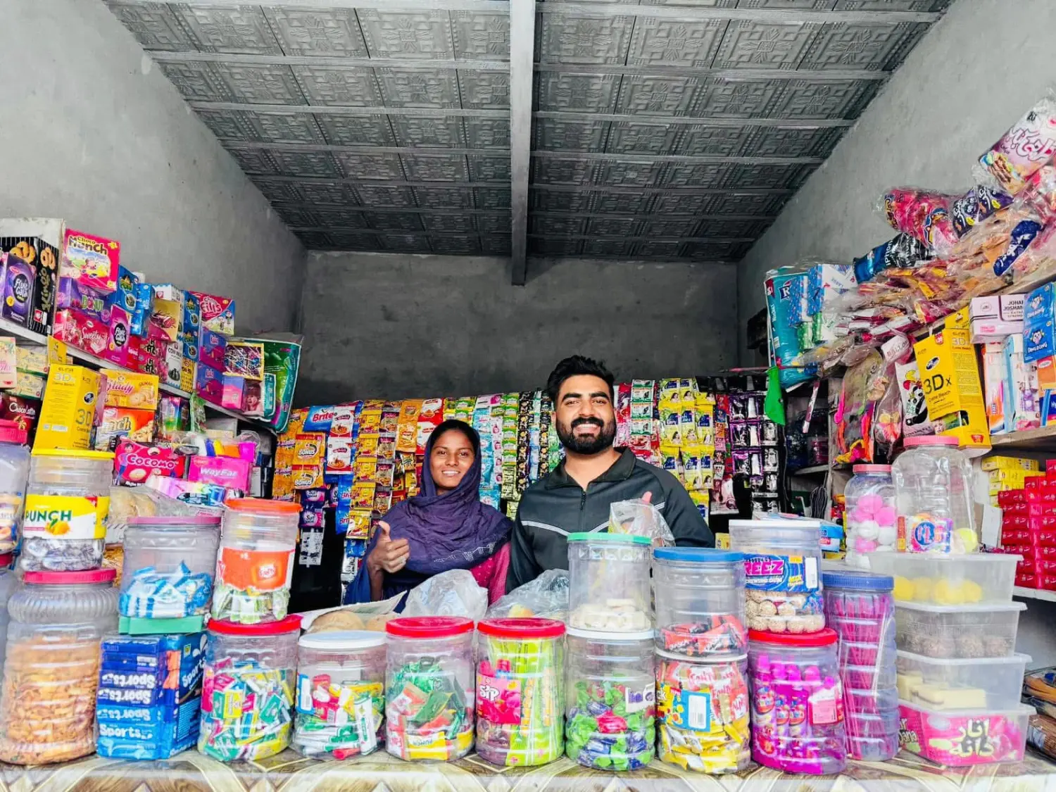 A grocery shop provided to a freed woman