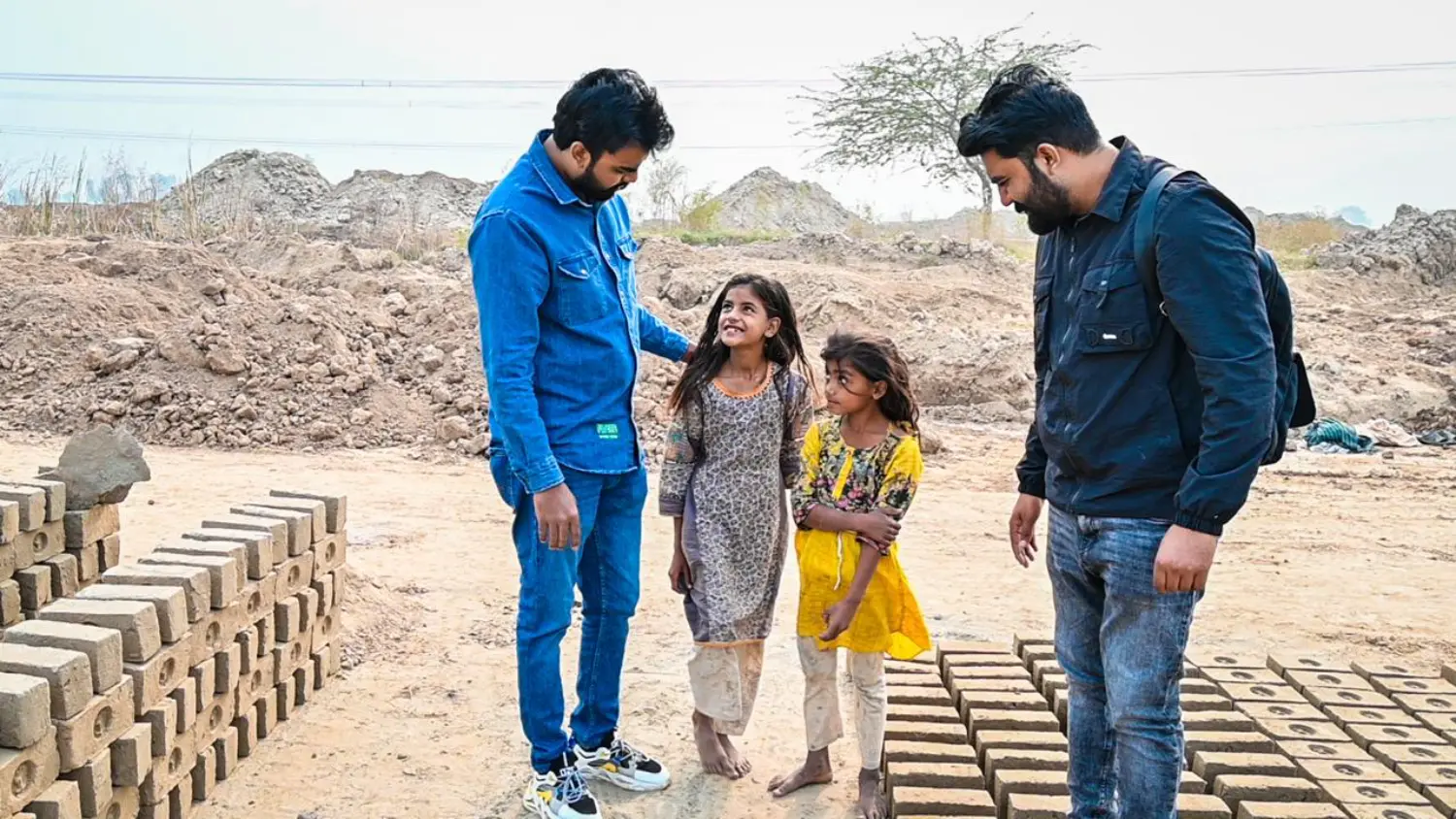 Pastor Suryani Javed rescuing children