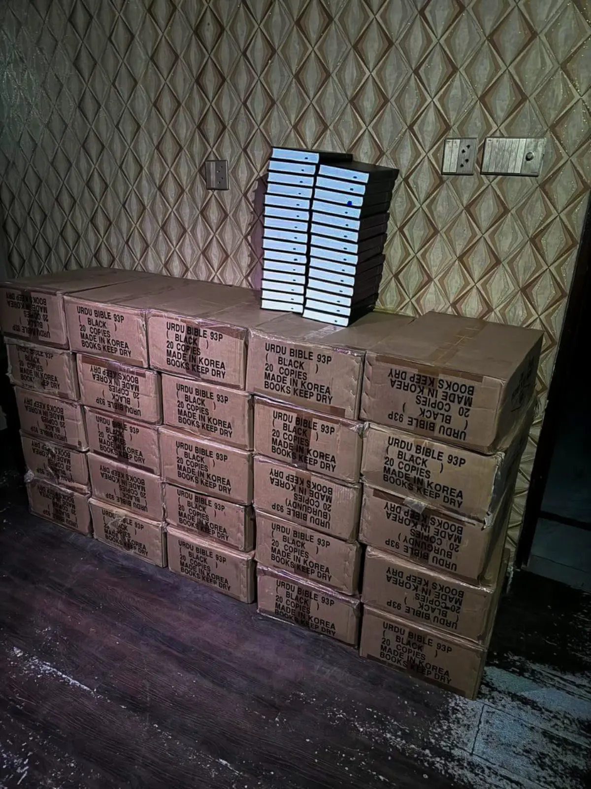 A Cart Full of Bibles