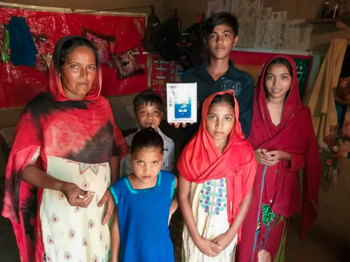 A Family Holds the Word